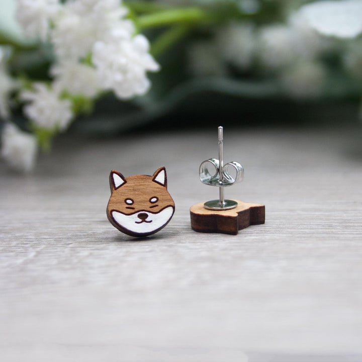 Shiba Inu Earrings - IttyBittyFox